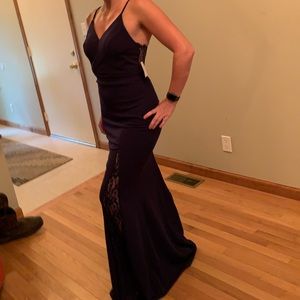 City Triangles Navy gown